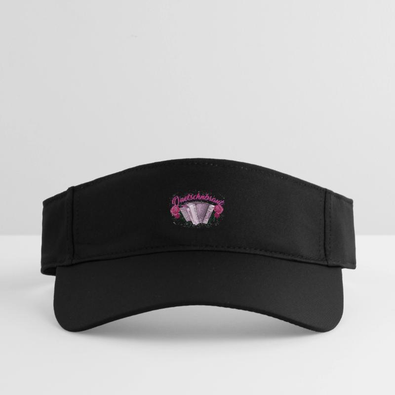 Squeeze Bride - Harmonica with Roses Recycled Sun Visor Cap