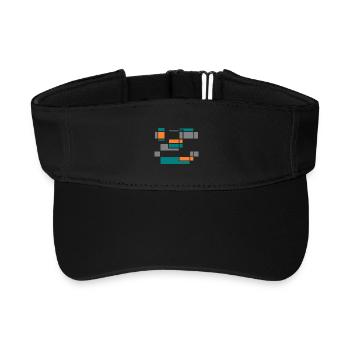 Graphic No.1 - Recycled Sun Visor Cap - black - Front