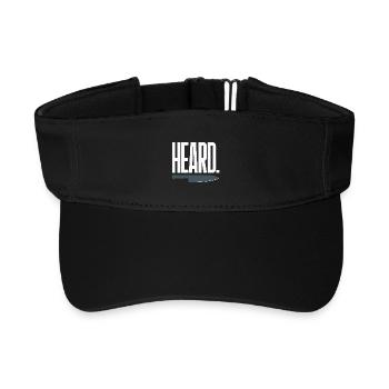Prep Cook Küchenvorbereitung Back Of House Line - Recyceltes Visor Cap - Schwarz - Vorne