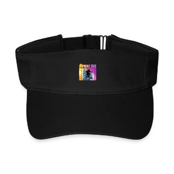 Apres ski - Recycled Sun Visor Cap - black - Front