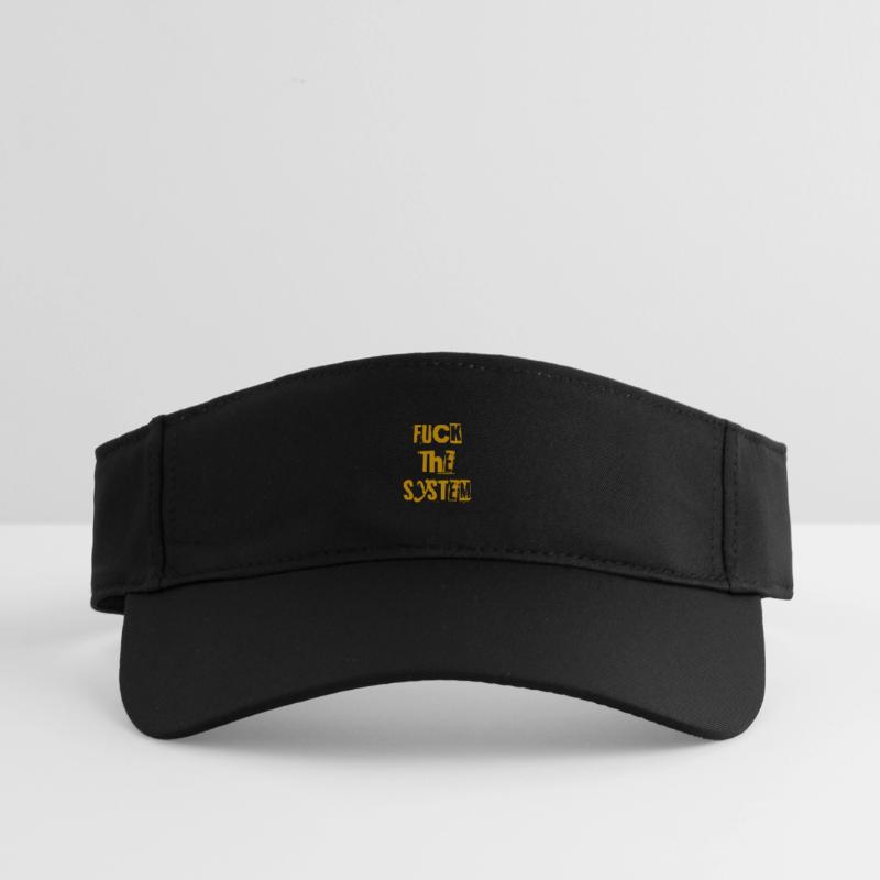 Scheiß auf das System. Recyceltes Visor Cap