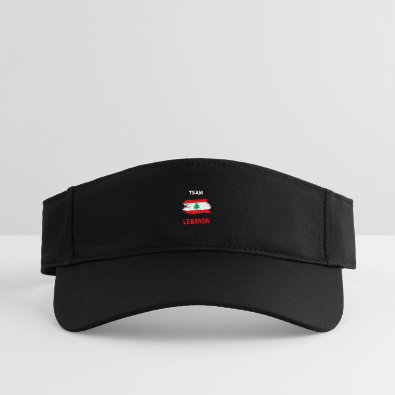 Team Libanon Design / Geschenkidee Recyceltes Visor Cap