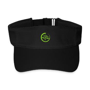 Arbre du Japon vert - Visière de sport recyclée - noir - Devant