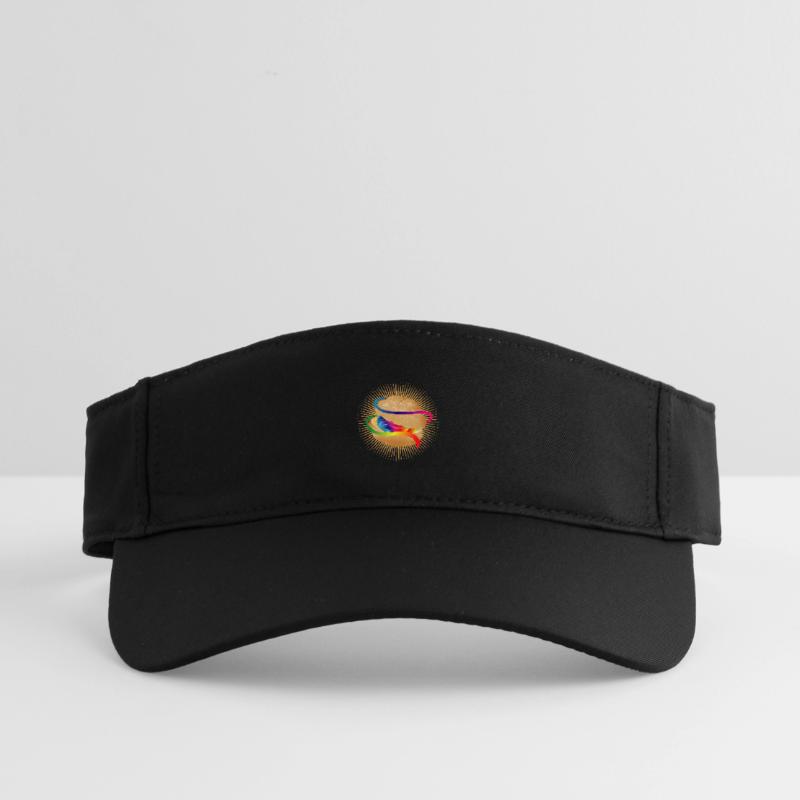 Illustration eines bunt gefüllten Windbeutel Recyceltes Visor Cap