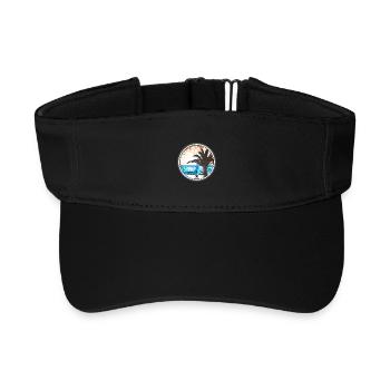 Islas Baleares - Recyceltes Visor Cap - Schwarz - Vorne