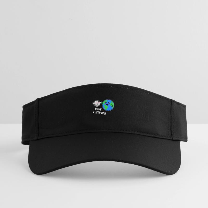 Mutter Erde Statement Umweltfreundlich Umwelt Recyceltes Visor Cap