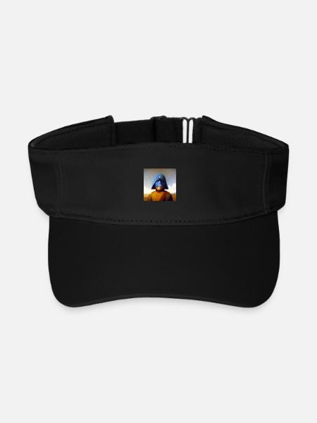 Surreal 10 - Recycled Sun Visor Cap - black