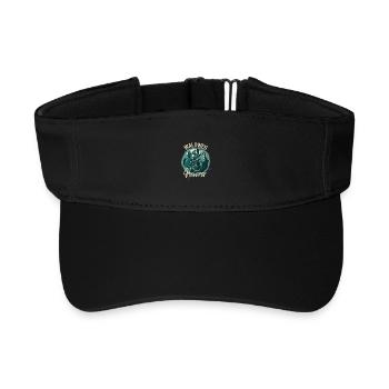 Waldweg Heizer - Recyceltes Visor Cap - Schwarz - Vorne