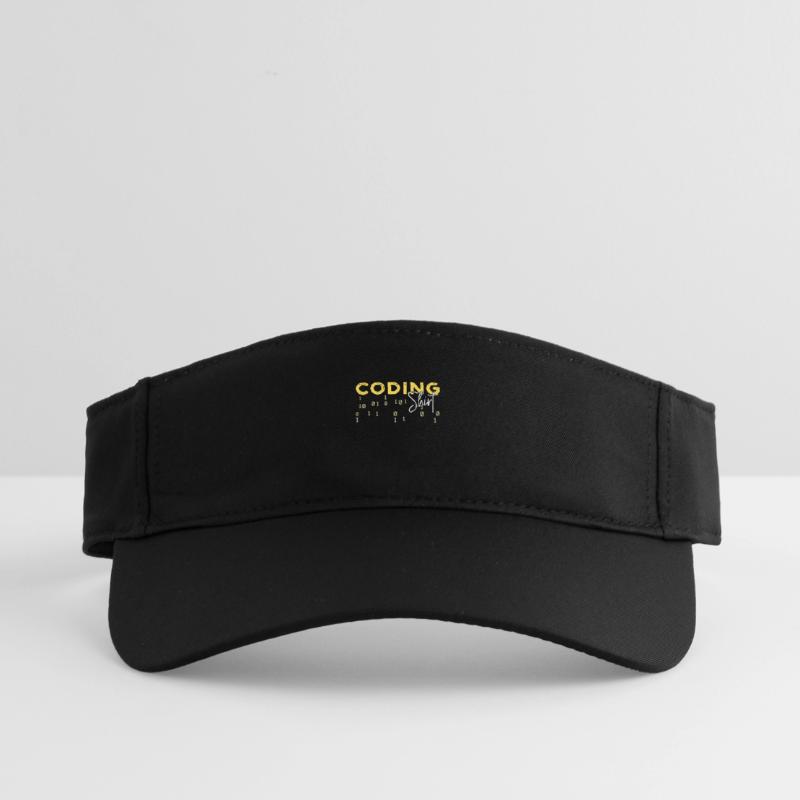 Coden Statement Developer Programmierer Skripting Recyceltes Visor Cap