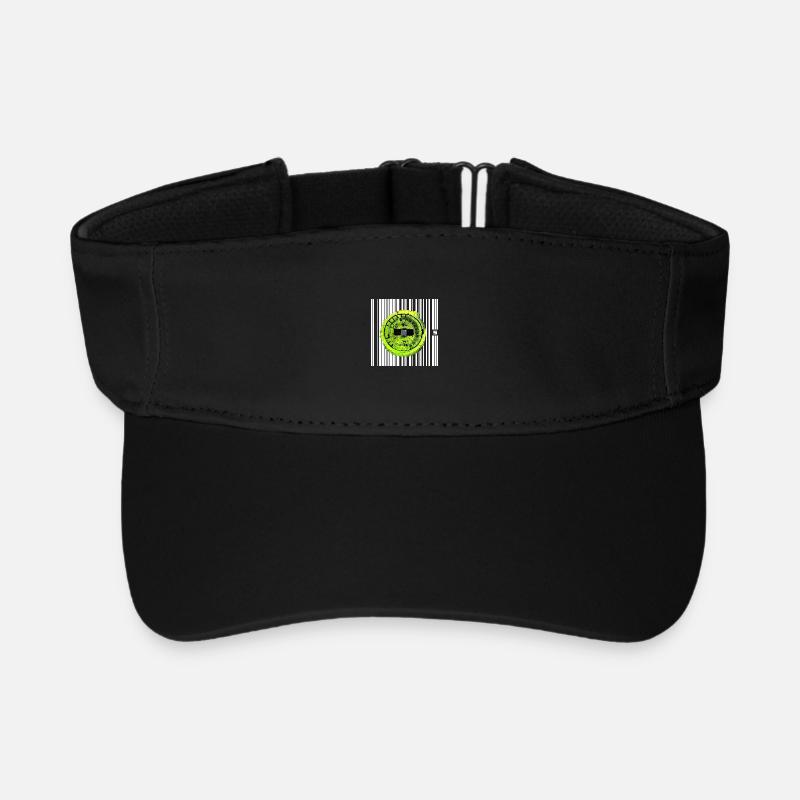 SPOT - PUNK - Visière de sport recyclée - noir