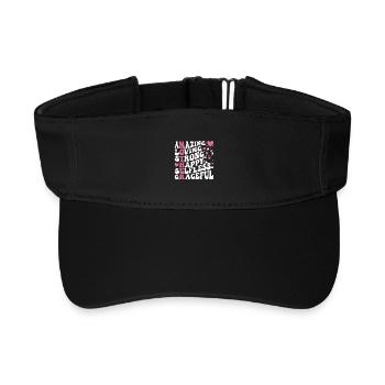 Best Mom Ever - Recycled Sun Visor Cap - black - Front