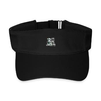Wattenscheider durch und durch - Recyceltes Visor Cap - Schwarz - Vorne