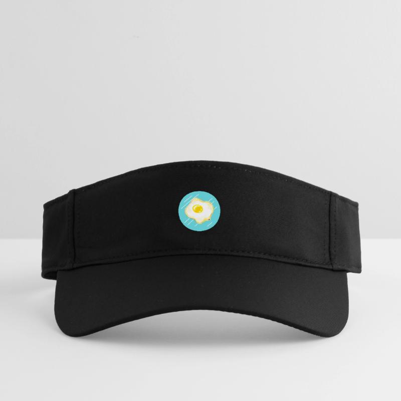 fried egg Recycled Sun Visor Cap