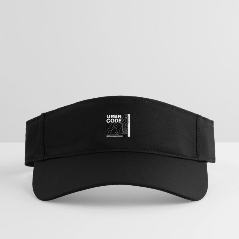 Conception de lignes de code urbain Visière de sport recyclée