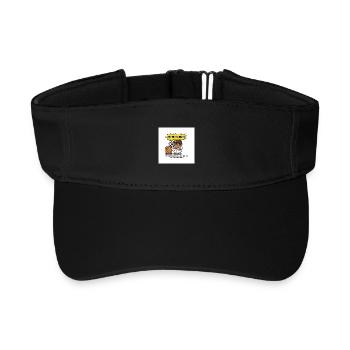 Kulinarische Gourmet-Forschung - Recyceltes Visor Cap - Schwarz - Vorne