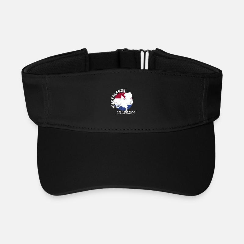 Callantsoog - Visière de sport recyclée - noir
