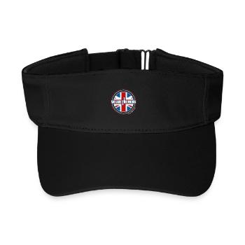 Nous sommes les Mods Union Jack - Visière de sport recyclée - noir - Devant