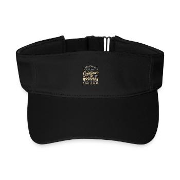 Bogosse Climber Kletterhumor - Recyceltes Visor Cap - Schwarz - Vorne