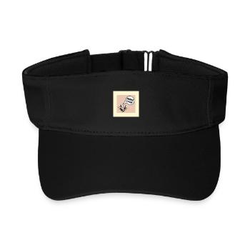Danke Euch Abschied - Recyceltes Visor Cap - Schwarz - Vorne