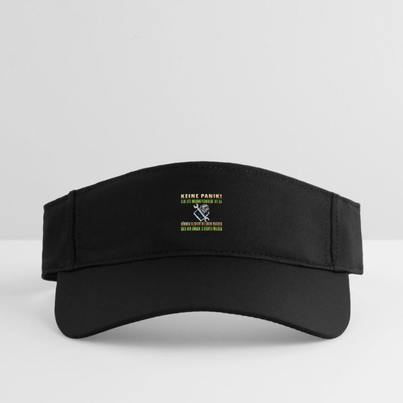 Don't panic – the mechatronics technician is here Recycled Sun Visor Cap