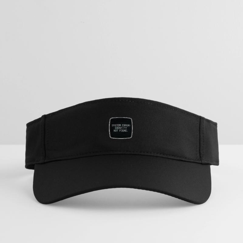 System Error Identity Not Found Recycled Sun Visor Cap