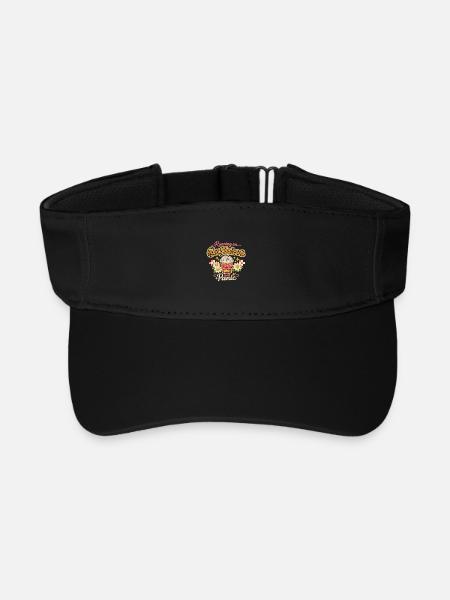 Running on Coffee and Panic - Recyceltes Visor Cap - Schwarz