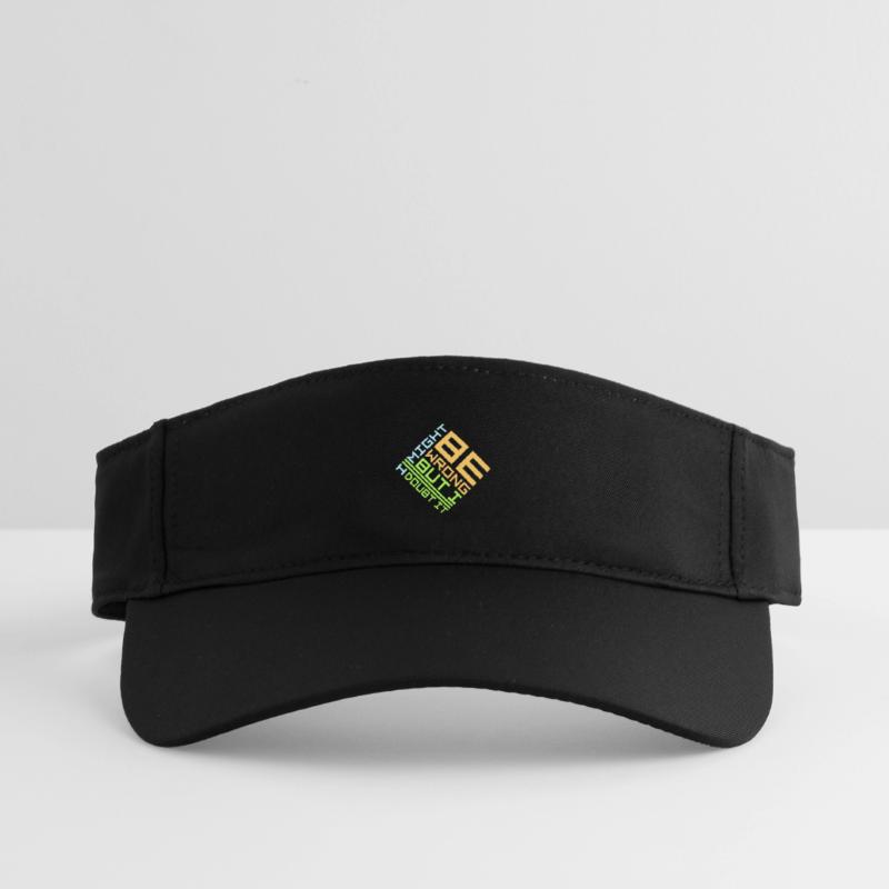 I Might Be Wrong But I Doubt It Lustig Sarkastisch Recyceltes Visor Cap