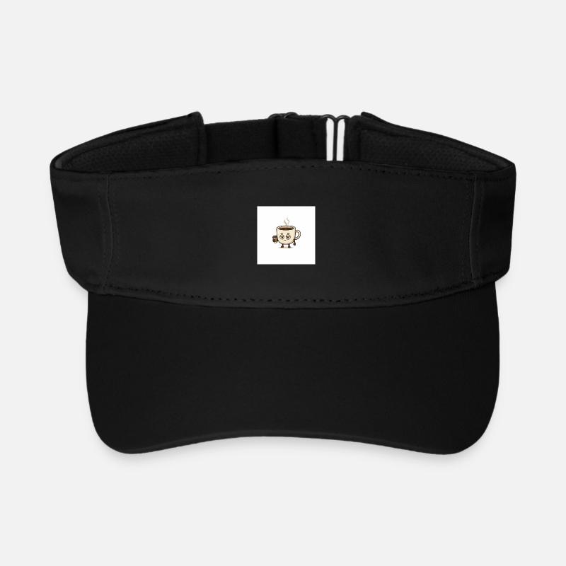 Je suis fatigué - Visière de sport recyclée - noir