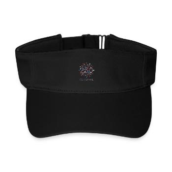 Celebrate 250 USA Feuerwerk - Recyceltes Visor Cap - Schwarz - Vorne