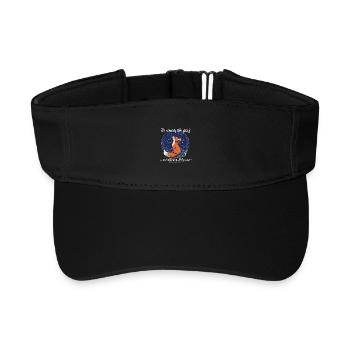 Fuchs Christlich - Recyceltes Visor Cap - Schwarz - Vorne
