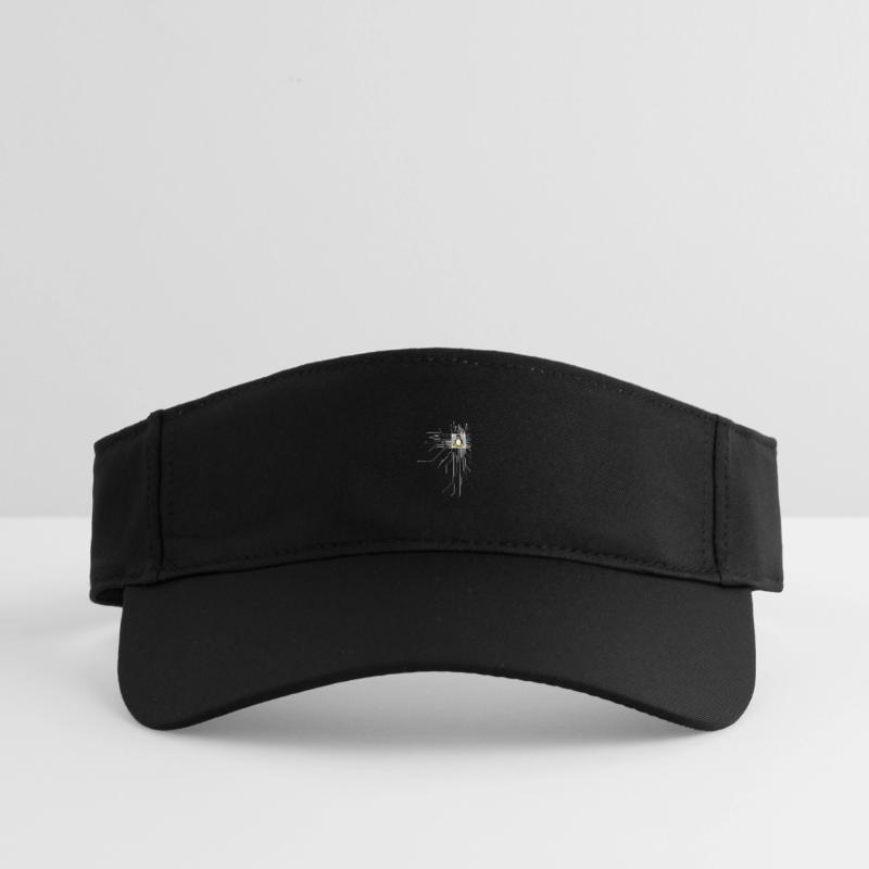 platine Pinguin Core Herz Computer pc Nerd program Recyceltes Visor Cap