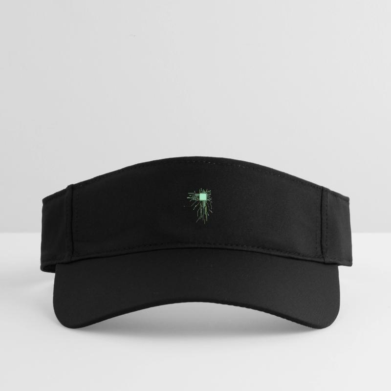 board core cpu computer nerd pc humor geek code Recycled Sun Visor Cap