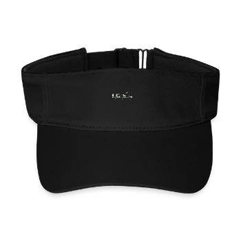 Battement de cœur de chasseur pour la chasse - Visière de sport recyclée - noir - Devant