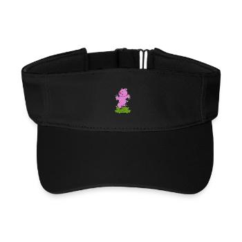 Cochon Jogger Jogging Sport - Visière de sport recyclée - noir - Devant
