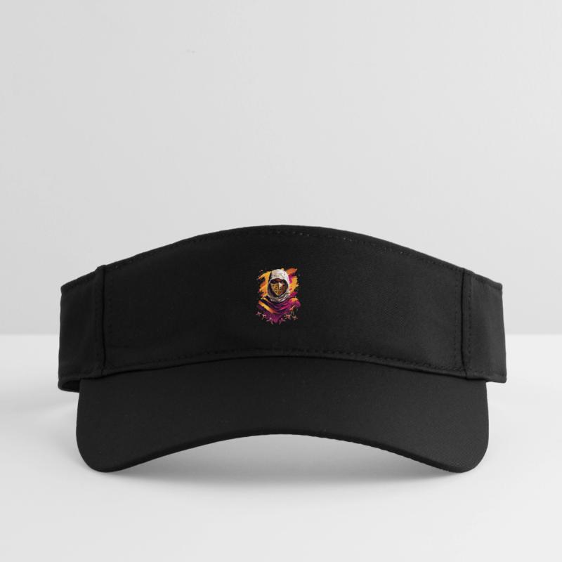 Ninja Samurai Warrior Recycled Sun Visor Cap