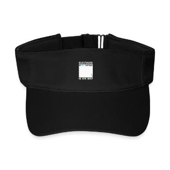 20th Birthday - Recycled Sun Visor Cap - black - Front