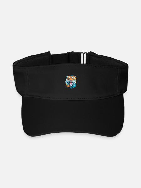 Nepal Tiger - Visière de sport recyclée - noir