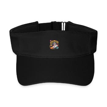 Schulkind 2025 Weltraum Planet Jungen Einschulung - Recyceltes Visor Cap - Schwarz - Vorne