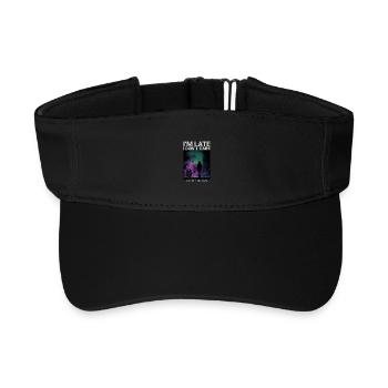 Dans la dernière montre I Dont Care, style streetwear - Visière de sport recyclée - noir - Devant