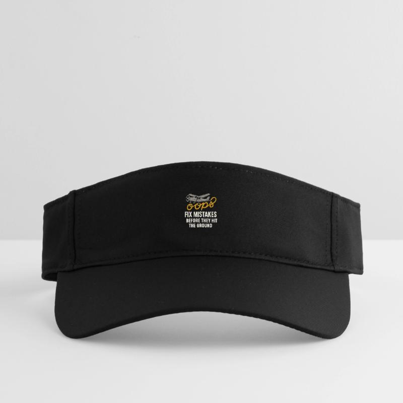 Flight Instructor Cfi Pilot Aviation Instructor Recycled Sun Visor Cap