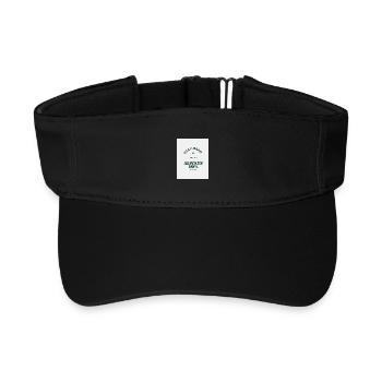 Devise 110 % fitness - Visière de sport recyclée - noir - Devant