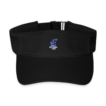 Ctrl Magic Code Zauberer - Recyceltes Visor Cap - Schwarz - Vorne