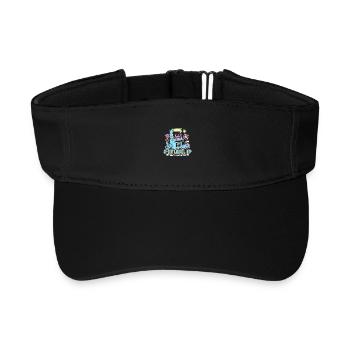 Communauté de jeux rétro de LEVEL Arcade 8-Bits - Visière de sport recyclée - noir - Devant