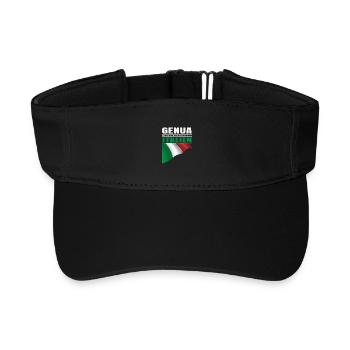 Gênes - Visière de sport recyclée - noir - Devant