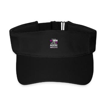 Chefin dieses starken Haufens Chefin Geschenke - Recycled Sun Visor Cap - black - Front