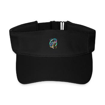 veterinary - Recycled Sun Visor Cap - black - Front