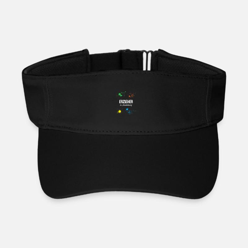 Educator in training Daycare center Educator training - Recycled Sun Visor Cap - black