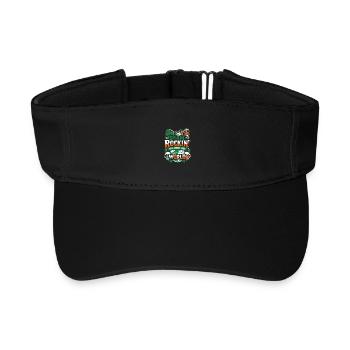 ShamRockin All Over The World - Recycled Sun Visor Cap - black - Front