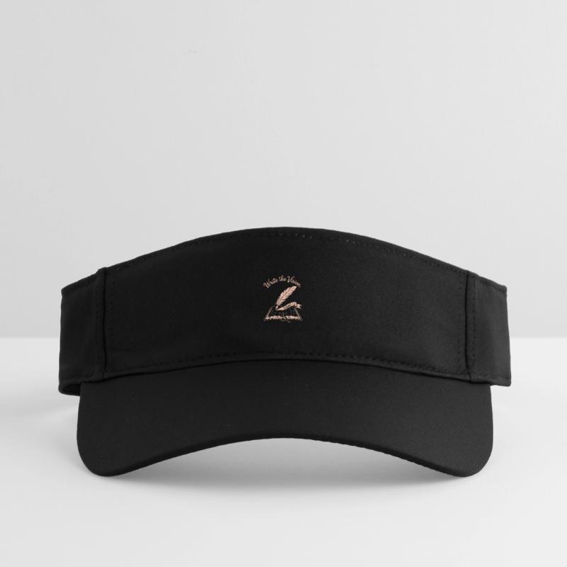 Write the Vision Open Book Feather Recycled Sun Visor Cap