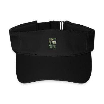 Plantes Végétales - Visière de sport recyclée - noir - Devant